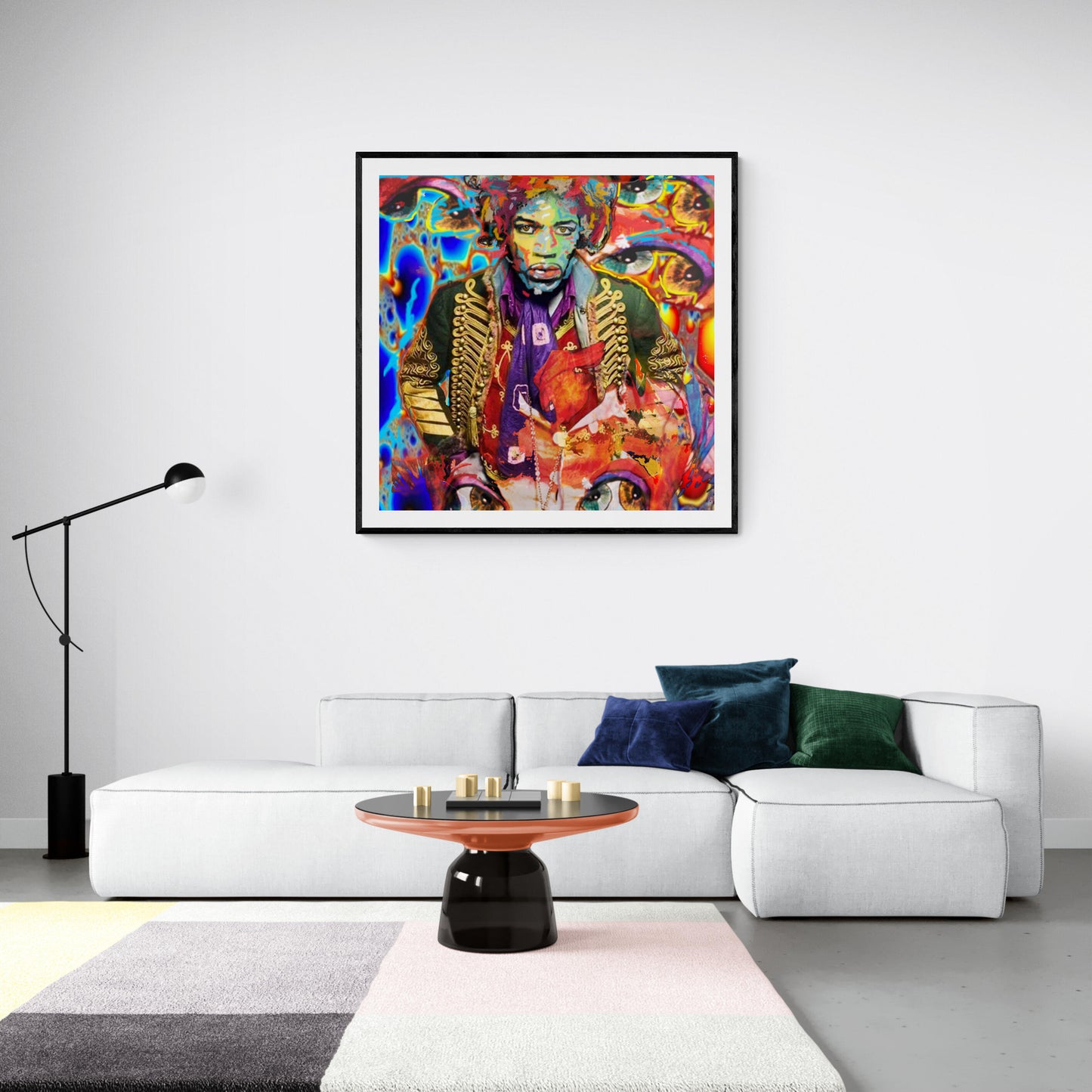 EZY RYDER ~ JIMI HENDRIX ~ Limited Edition Print on Canvas